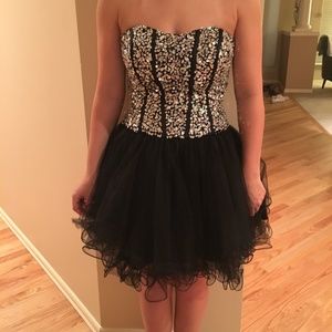 Black Homecoming Dress